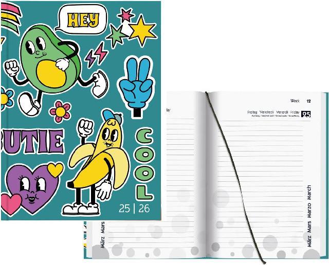 Produktbild Biella Schüleragenda mydiary (12 x 16.5 cm, Deutsch, Englisch, Französisch, Italienisch)