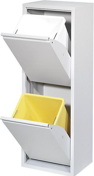 Actual product image kaiserkraft Recyclables collection cabinet (2 l)