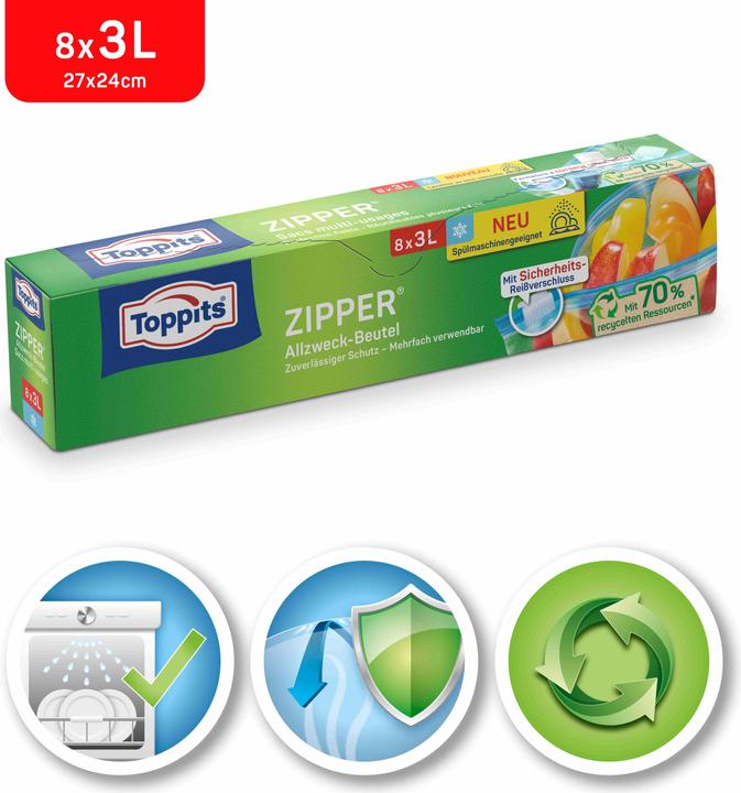 Productafbeelding Toppits Rits 8 x 3L (8 x)