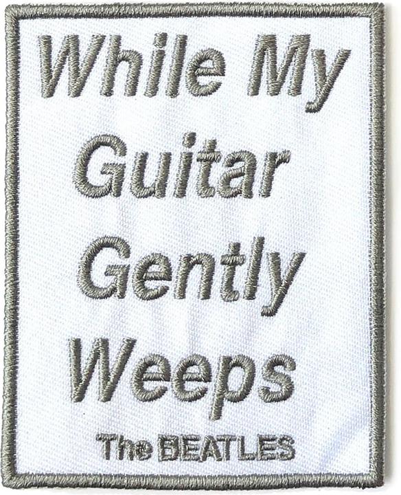 Image du produit The Beatles While My Guitar Gently Weeps Patch (en anglais) (1 x)