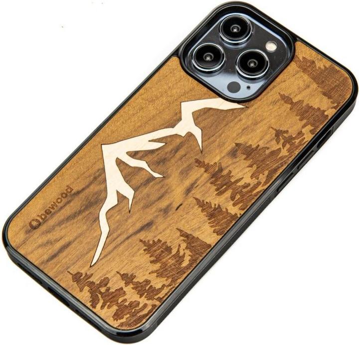 Produktbild Bewood Etui drewniane na iPhone 15 Pro Max Góry Imbuia (Apple iPhone 15 Pro Max)