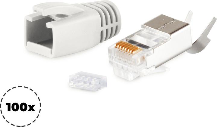 Produktbild Shiverpeaks S/CONN maximum connectivity Netzwerk Modular Stecker RJ45 SET für Verlegekabel bis AWG 23, Stecker m (CAT5e)
