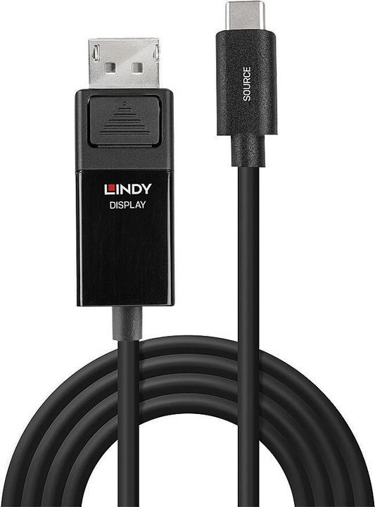 Actual product image Lindy DisplayPort – USB C (2 m, DisplayPort)