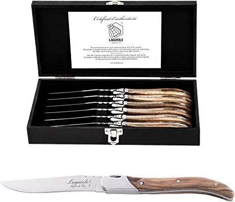 Laguiole Steakmesser-Set (6 Stück, Messer)