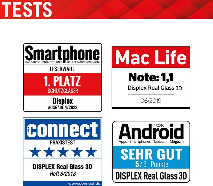 Image du produit Displex Real Glass, Full Cover Panzerglas (1 pièce(s), Xiaomi 13 Ultra)