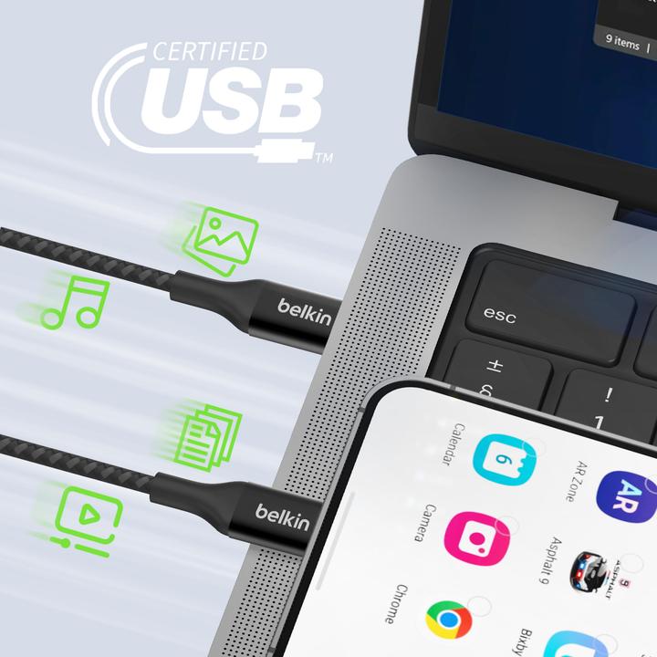 Actual product image Belkin CAB015bt1M (1 m, USB 2.0, 48 W)