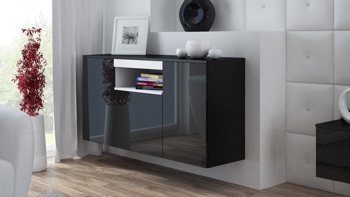 Produktbild Cama K VIVA CZ/CZ+BI Wohnzimmer-Sideboard 3 Tür(en) (150 x 45 x 80 cm)