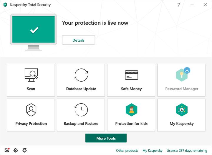 Actual product image Kaspersky Total Security 2020 (3 User)