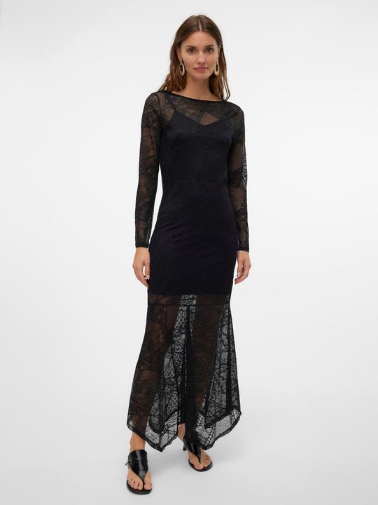 Actual product image Vero Moda VMLOLLIE Langes Kleid Kleid aus Spitze (S)