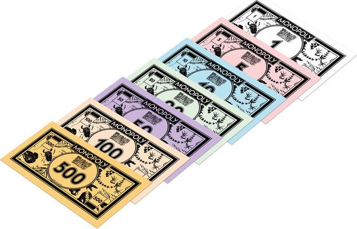 Image du produit Winning Moves Επιτραπέζιο Παιχνίδι Monopoly Dinosaurs για 2-4 Παίκτες 8+ Ετών WM04251