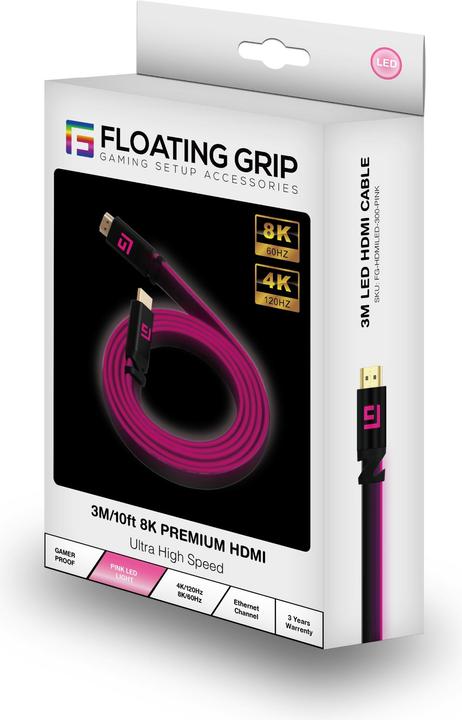 Actual product image Floating Grip HDMI – HDMI (3 m, HDMI)