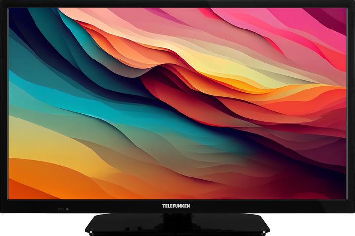 Produktbild Telefunken XH24O550M Fernseher 24 Zoll HD-ready LED TV mit Triple-Tuner, schwarz (24", LED, HD, 2024)