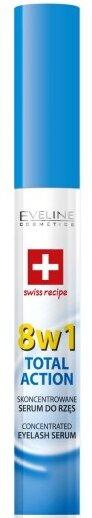 Produktbild Eveline Cosmetics Multi-purpose Eyelash Serum Total Action 8 in 1 (10 ml)