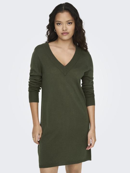 Produktbild JdY V-Ausschnitt Strickkleid (XXL)
