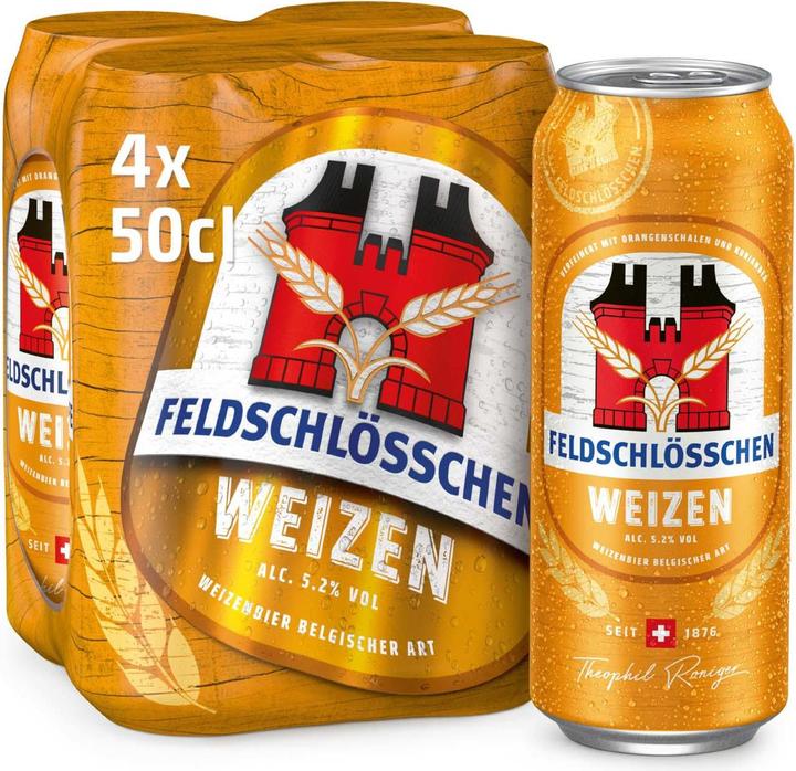 Feldschlösschen Blé Wheat Beer (4 x 50 cl)