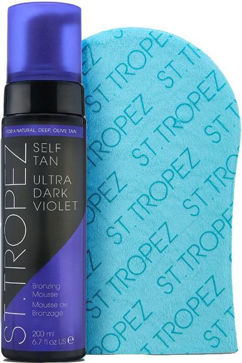 Immagine prodotto St. Tropez Self Tan Mousse Bronzante Viola Ultra Scura (Schiuma autoabbronzante, 200 ml)