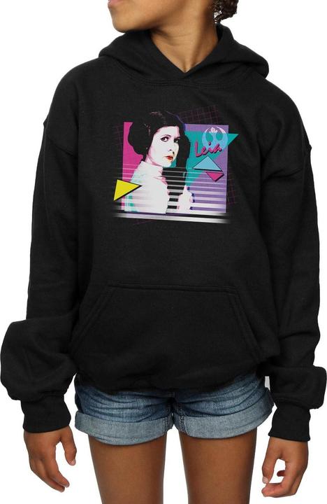 Star Wars Princess Leia Neon Kapuzenpullover Mädchen
