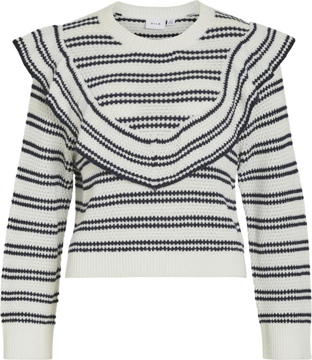 Vila Gerüschter Strickpullover (XL)