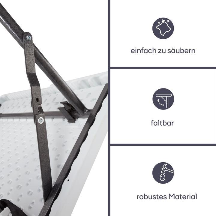 Actual product image Perel Folding table