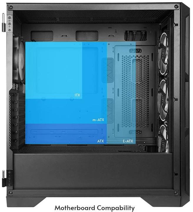 Actual product image Chieftec Apex (mATX, Mini-ITX, ATX, E-ATX)