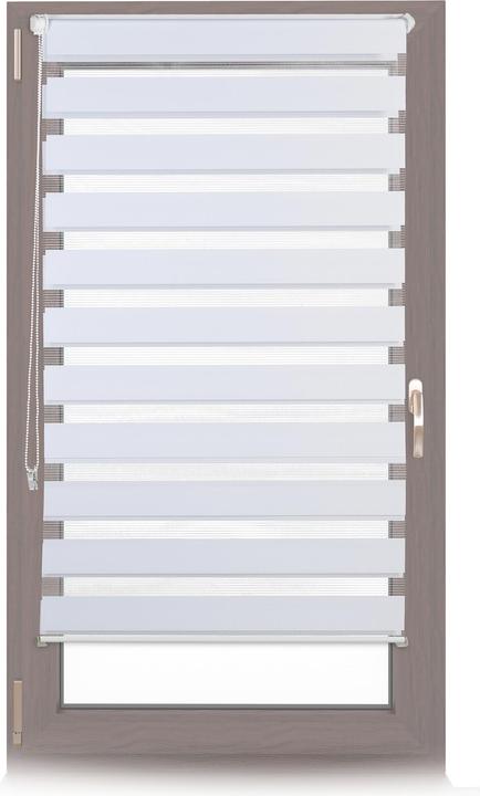 Productafbeelding Relaxdays Dubbel rolgordijn Klemmfix (69,5 x 6,5 x 156 cm)