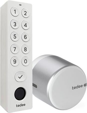 Tedee Go 2 mit Keypad Pro (Fingerprint, Smartphone, Electronic numerical code)