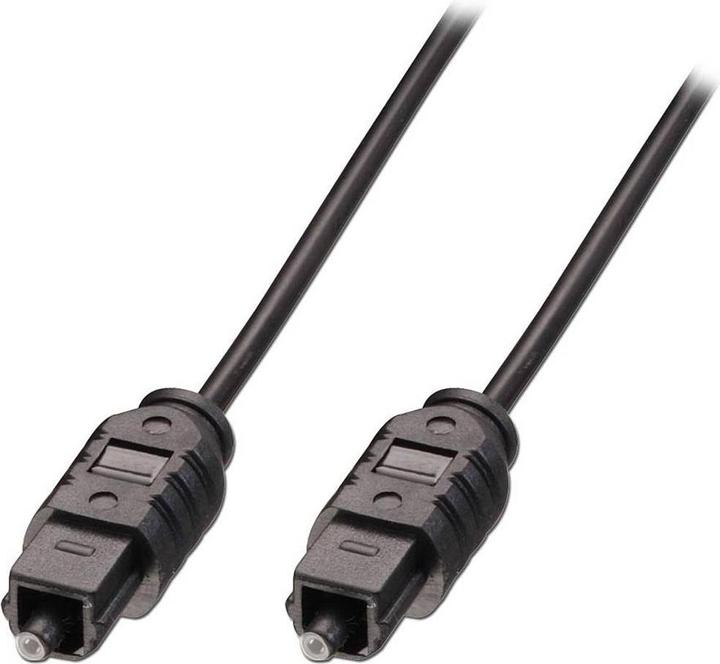 Actual product image Lindy Toslink digital audio connection cable (0.50 m, Optical)