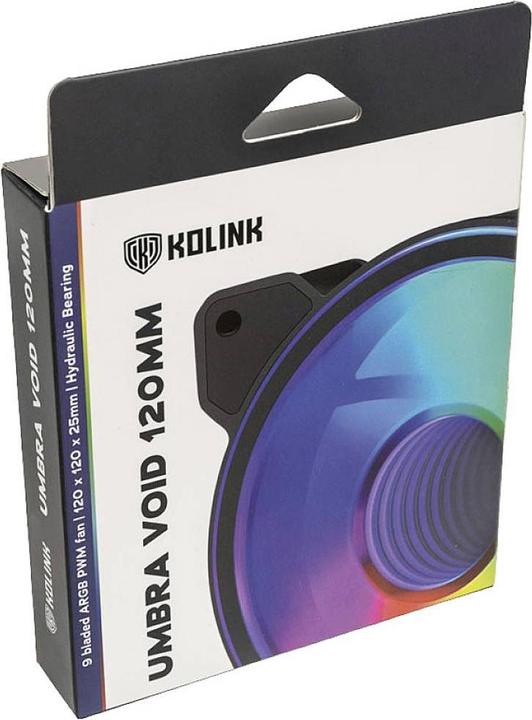 Image du produit Kolink Ventilateur Umbra Void ARGB LED PWM (120 mm, 1 x)