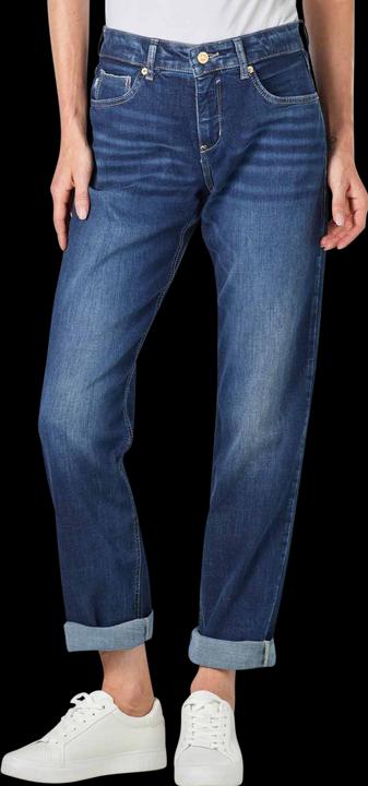 MAC Jeans Straight Jeans Light Denim Dark Blue Net Wash