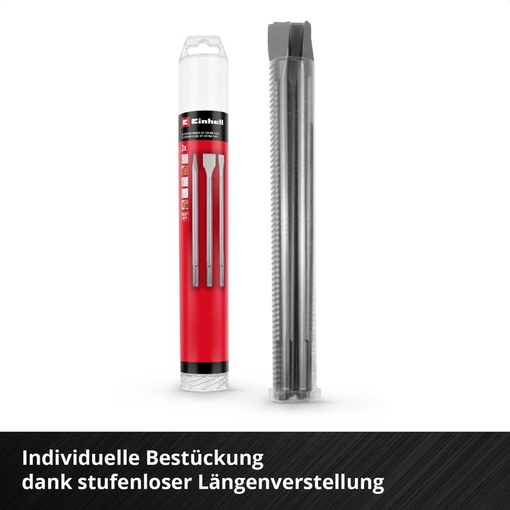 Produktbild Einhell SDS-Max Meissel-Set 190110, 400 mm, 3-teilig (400 mm)