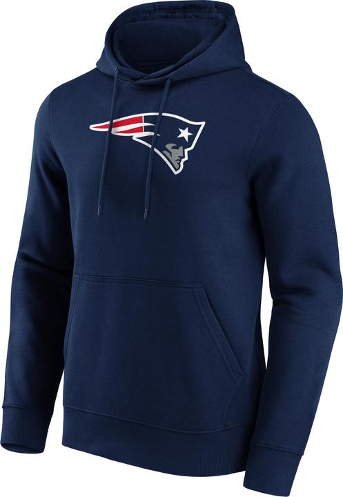 Produktbild Fanatics New England Patriots Mid Essentials Crest Kapuzenpullover Herren (L)