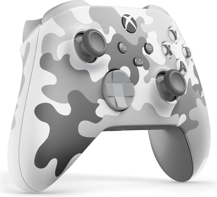 Actual product image Microsoft Xbox Wireless Controller - Arctic Camo (Special Edition) (PC, Xbox Series X, Xbox Series S, iOS, Android)