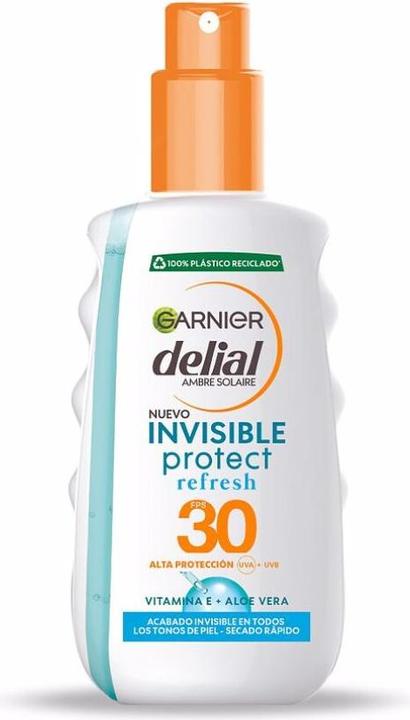 Immagine prodotto Garnier Delial Clear Protect Spray Trasparente Spf30 200 Ml (Spray solare, SPF 30, 200 ml)