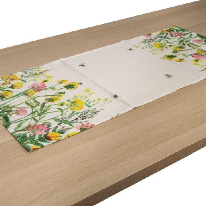 Produktbild HTI-Living Tischläufer 40 x 90 cm Blumenwiese (40 x 90 cm)