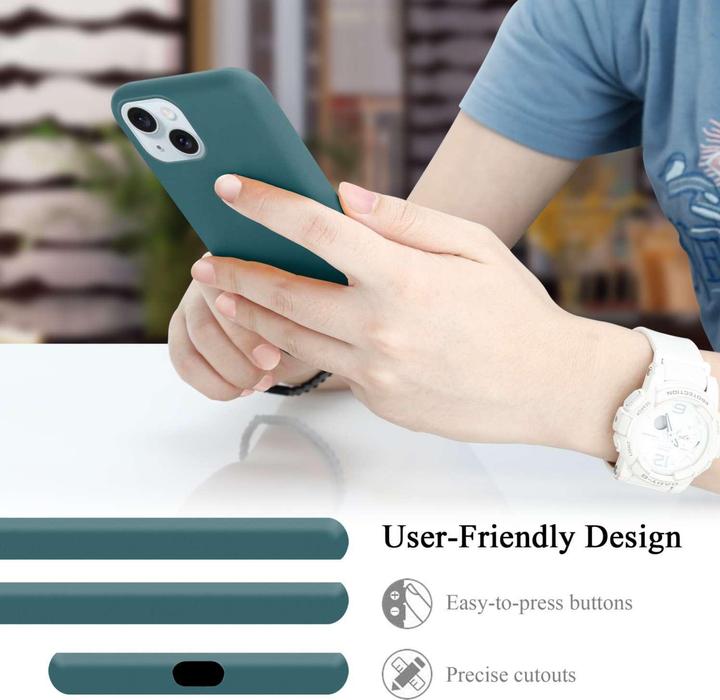 Produktbild Cadorabo Hülle für Apple iPhone 15 PLUS TPU im Liquid Case Design (Apple iPhone 15 Plus)