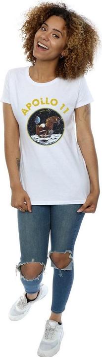 Actual product image Nasa Womens/Ladies Apollo 11 Cotton T-Shirt (XXL)