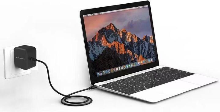Actual product image Conceptronic Charger 1Port 67W, GaN USB-C Desk PD bw (67 W)