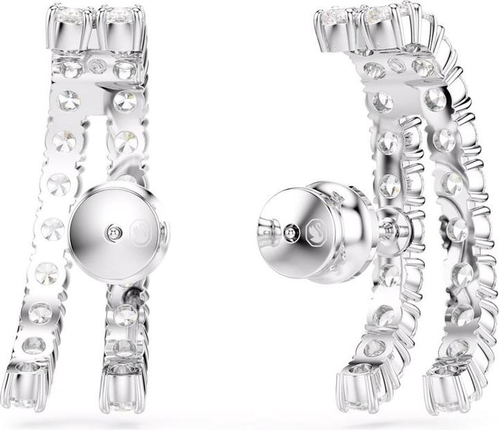 Immagine prodotto Swarovski Matrix Ohrspangen Rundschliff Weiss (Metallo Swarovski)