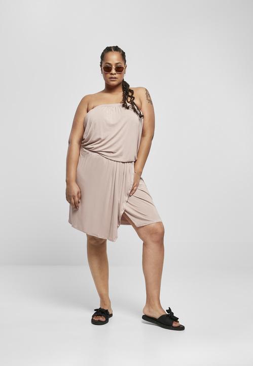Actual product image Urban Classics Ladies Viscose Short Bandeau Dress (XL)