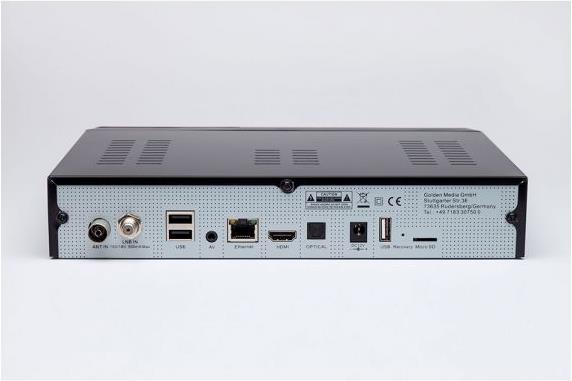 Produktbild Golden Interstar Hypro 4K/UHD, Android (IPTV (ready), DVB-C/T2/S2)