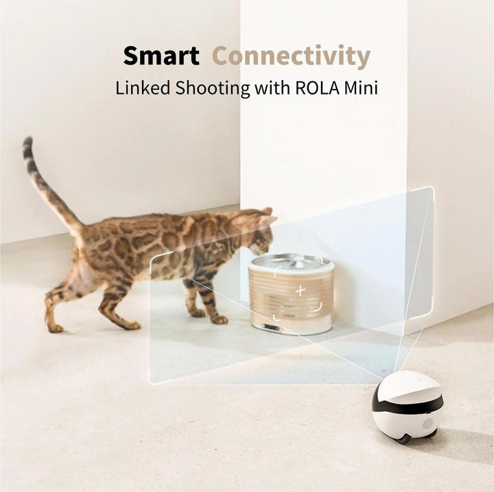 Actual product image Enabot Rola Fountain - Brunnen / Tränke mit Filter für Katzen