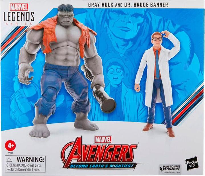 Produktbild Hasbro Avengers Marvel Legends Gray Hulk & Dr. Bruce Banner