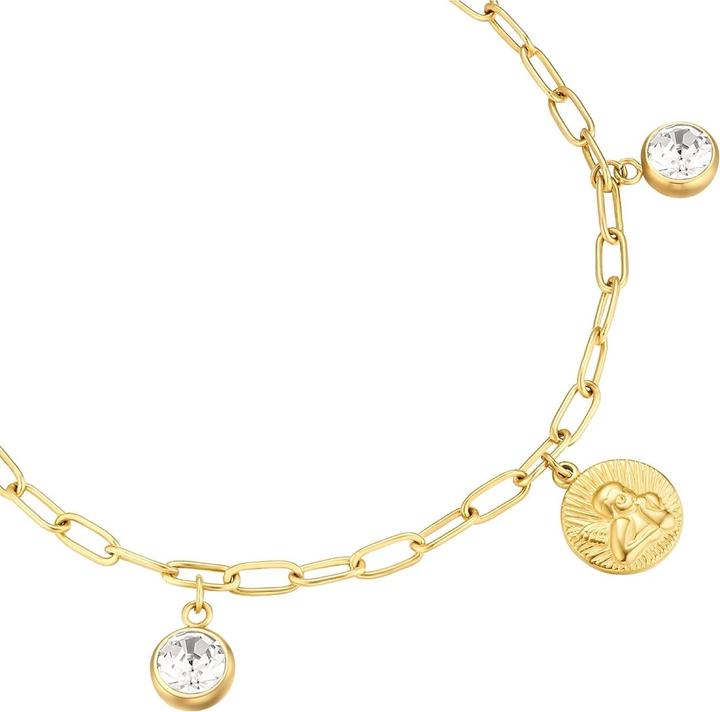Image du produit Eastside Damen Armband Engel - 37488 (22 cm, Acier inoxydable)