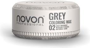 Produktbild Novon Professional Color Wax 02 Grau 100ml Silberasche Haarwachs (Haarwachs, 100 ml)