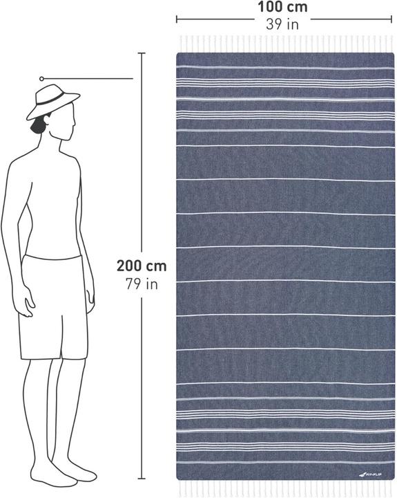 Produktbild Fit-Flip Hamamtuch (200 x 100 cm)
