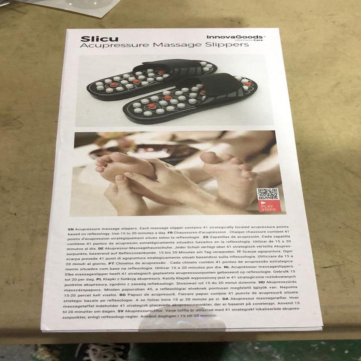 Immagine prodotto InnovaGoods Scarpe per agopressione Slicu (L)