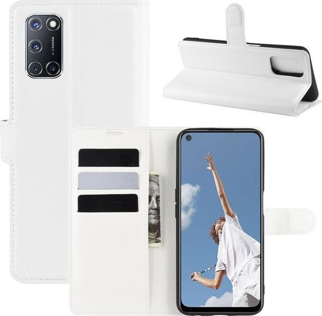 Produktbild MU Classic Litchi Leder Bookcover Series (Oppo A52)
