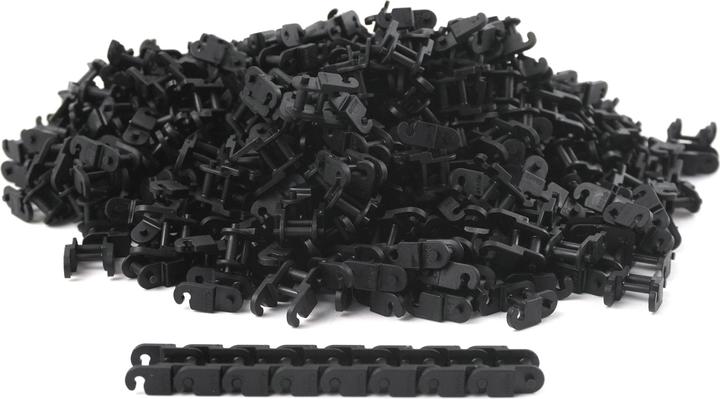 Image du produit LEGO Petits maillons noirs - 50 pièces - Chaîne 3711 (3711, LEGO Accessoires)