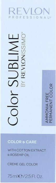 Image du produit Revlon Professional Revlonissimo Color Sublime 7.12 Medium Blonde Ash Irisé 75 ml (7.12)
