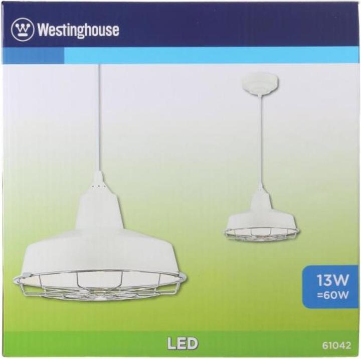 Image du produit Westinghouse Suspension LED Academy Blanc avec cage amovible (900 lm)